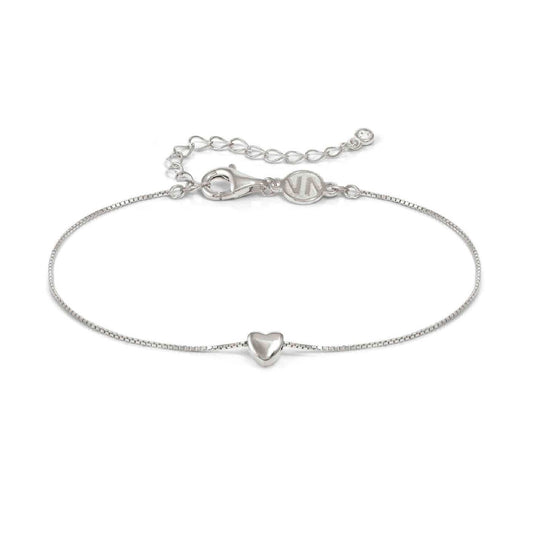 Bracciale catena donna Nomination argento cuore passante 004