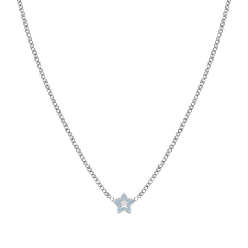 Collana donna Nomination in acciaio con stella smaltata MISURA UNICA