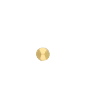 Mono orecchino a lobo unisex JOY Gioielli Oro in oro giallo 18kt con piccola sfera 132085MONO