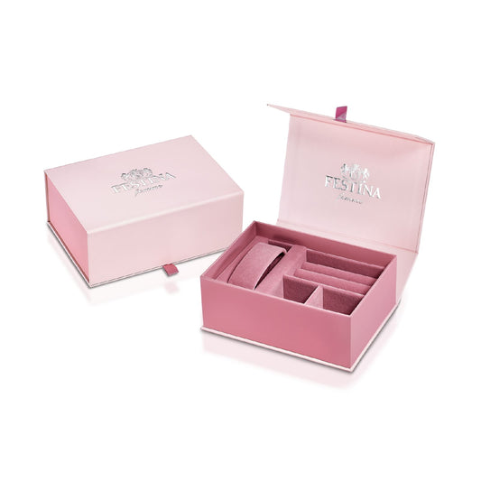 Orologio solo tempo donna Festina in acciaio bicolor dorato MISURA UNICA