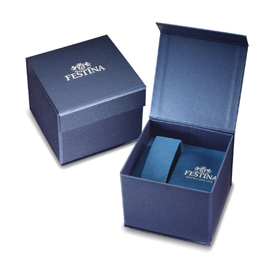 Orologio solo tempo uomo Festina in acciaio bicolor dorato MISURA UNICA