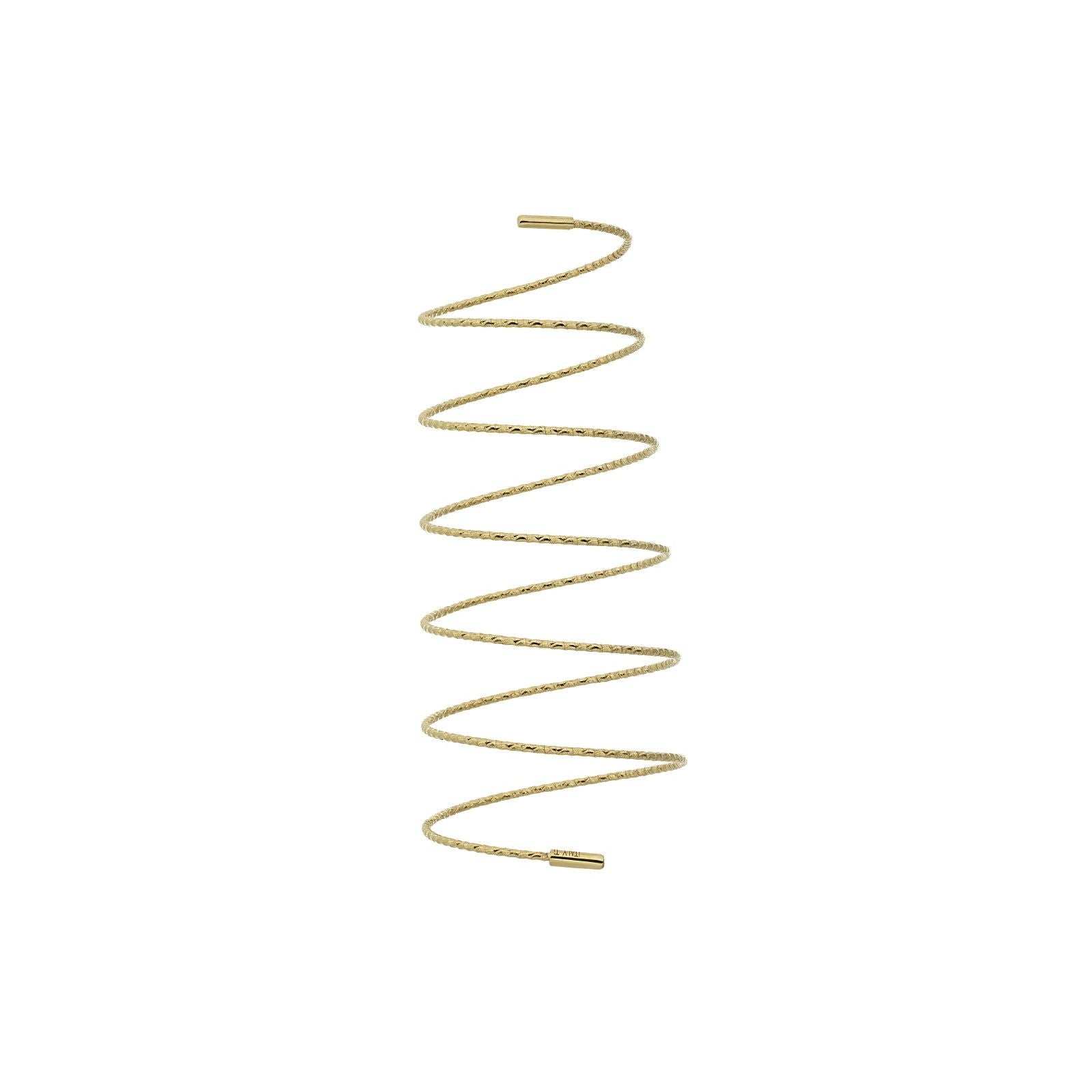 Anello donna MagicWire Angel a spirale con fili allungati in oro giallo 20-AS-G-01-1