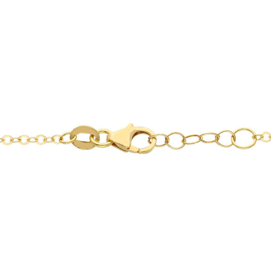Collana donna JOY Gioielli in oro giallo con ciondolo tondo 217088-2