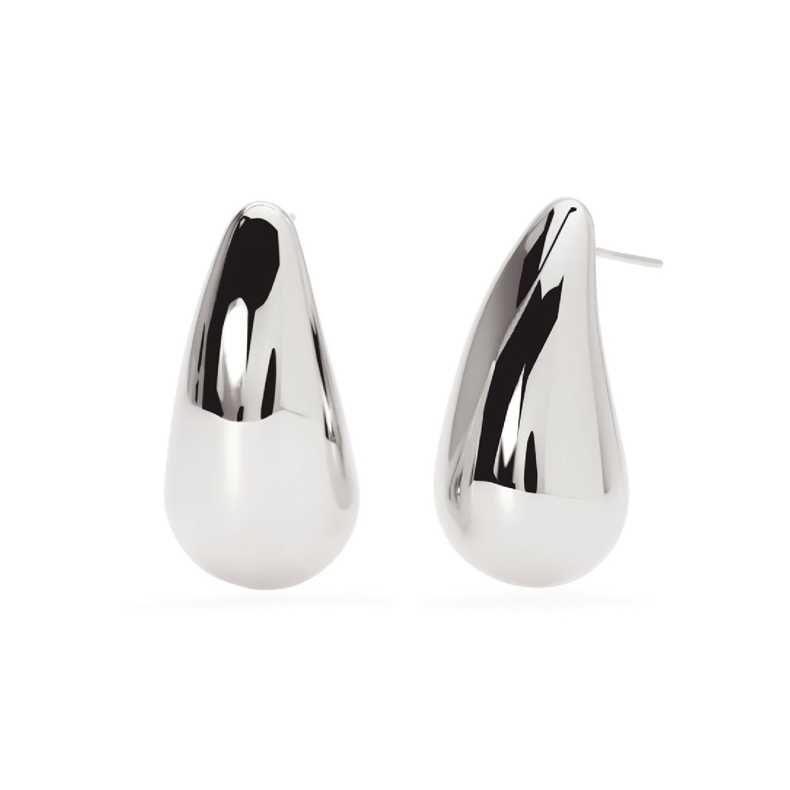 Orecchini in zircone multicolore con sfera a goccia d'acqua in argento sterling 925 per gioielli di moda con fascino da donna Orecchini in zircone multicolore con sfera a goccia d'acqua in argento sterling 925 per gioielli di moda con fascino da donna