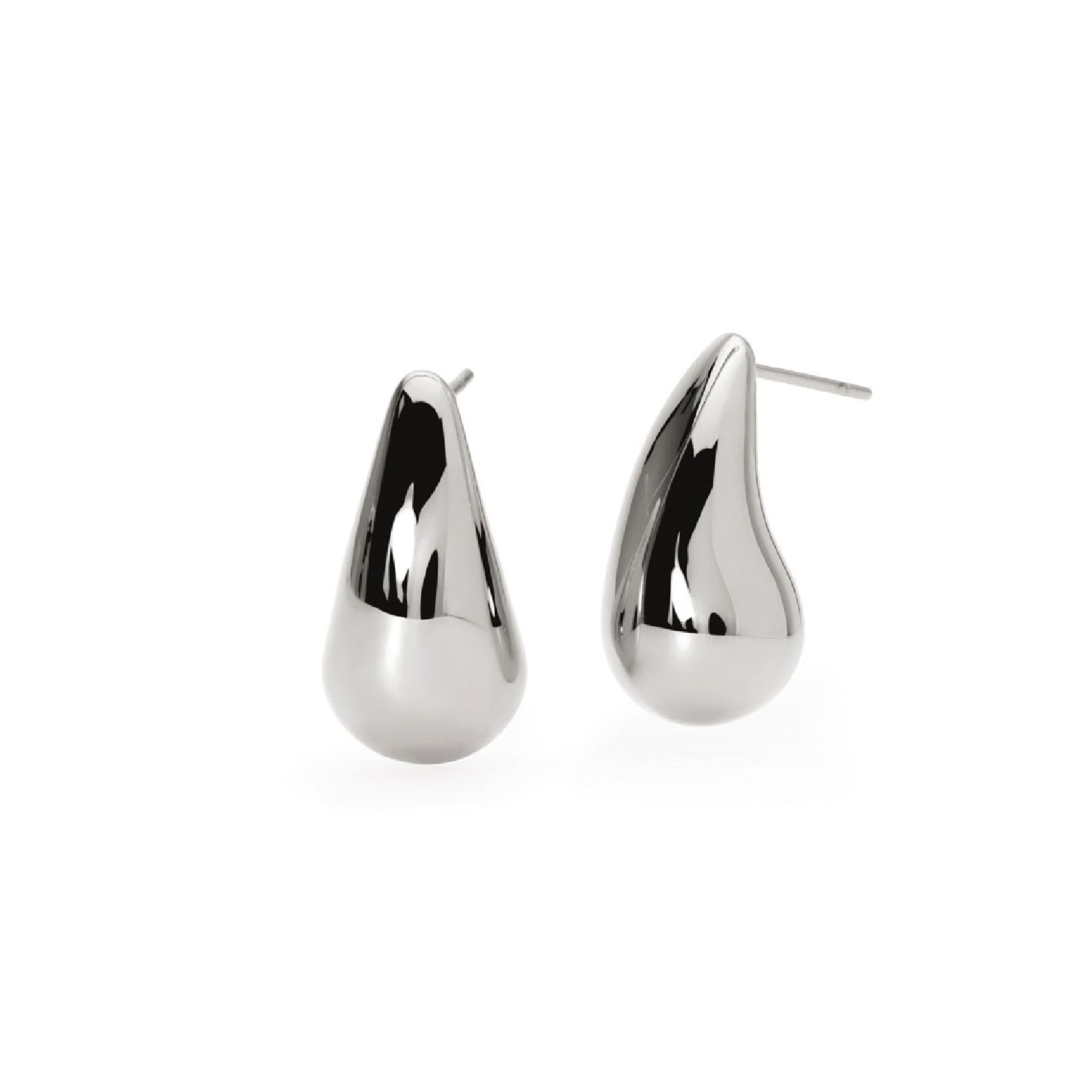 Orecchini A Cerchio Con Stella In Argento Per Donna Huggiee - Foto 9