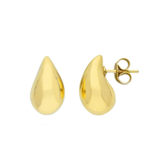 Orecchini a lobo da donna JOY Gioielli in oro giallo dalla forma a goccia 275471-1