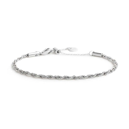Bracciali catena Marlù Vision da donna acciaio con catena a corda 33BR0040-1