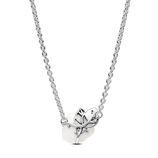 Collana Rosa Bianca 393206C01-45-2