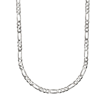 collana catena mabina uomo millennium in argento 925 con catena figaro 553677