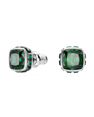 Orecchini punto luce da donna Swarovski Birthstone in lega di metalli rodiata con cristallo verde del mese di maggio 5660801