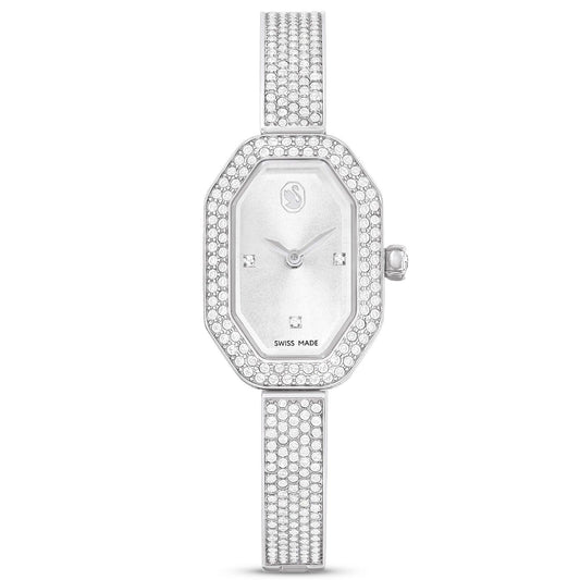 Orologio donna Swarovski Dextera Bangle in acciaio con cristalli 30x19 mm 5672977-1