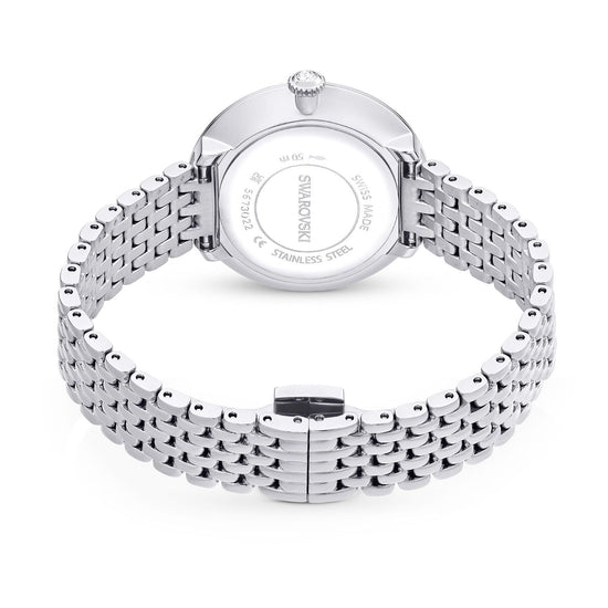 Orologio donna Swarovski Certa in acciaio con cristalli 30 mm 5673022-3