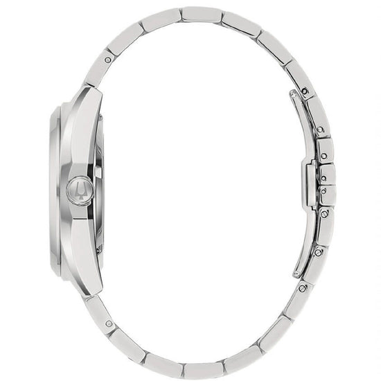 Orologio automatico uomo Bulova Surveyor in acciaio e quadrante verde 39 mm 96B429-3