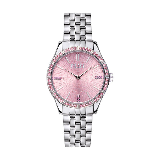 Orologio solotempo Alviero Martini acciaio quadrante rosa MISURA UNICA