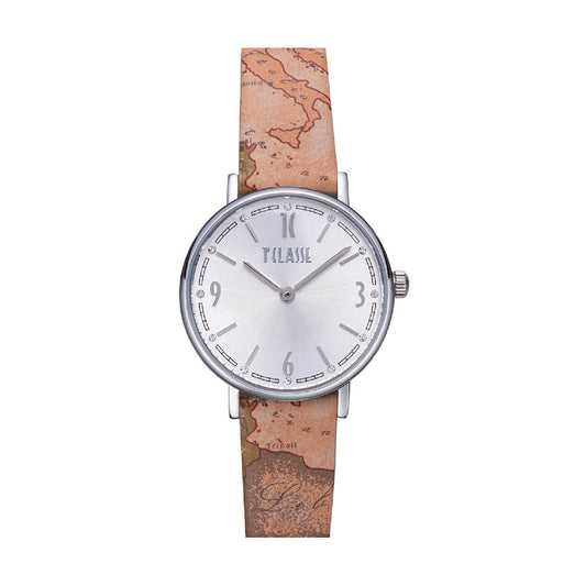 Orologio solo tempo donna Alviero Martini in acciaio pelle MISURA UNICA