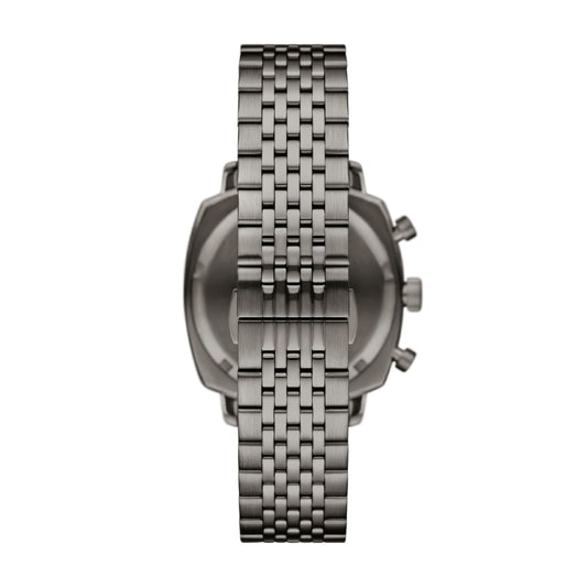 Orologio Armani acciaio quadrante quadrato di colore verde MISURA UNICA