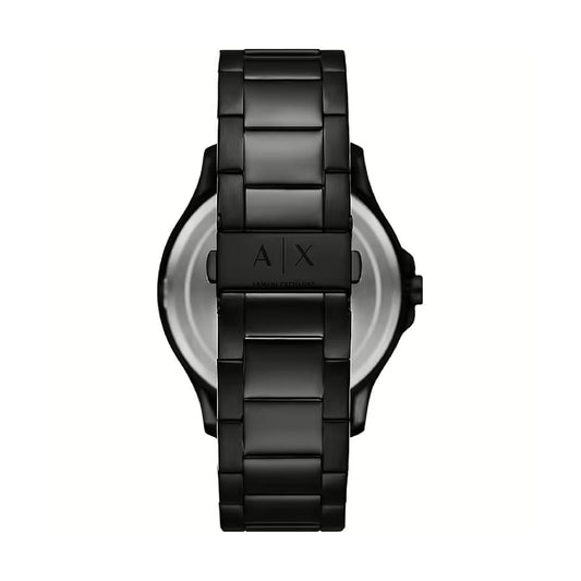 Orologio solo tempo Armani Exchange uomo acciaio colore nero MISURA UNICA