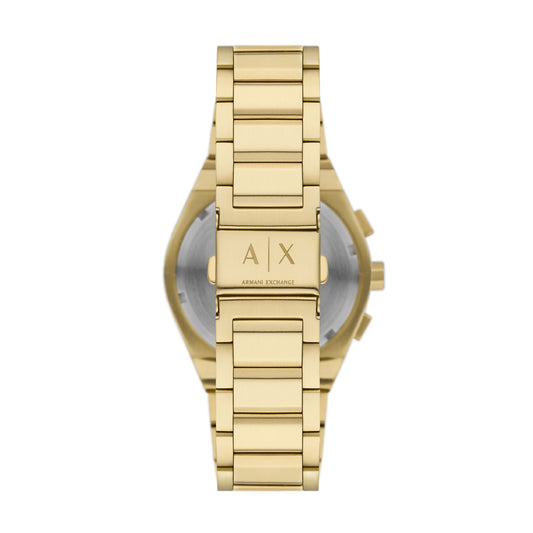 Orologio cronografo Armani Exchange in acciaio color oro AR.AX4180