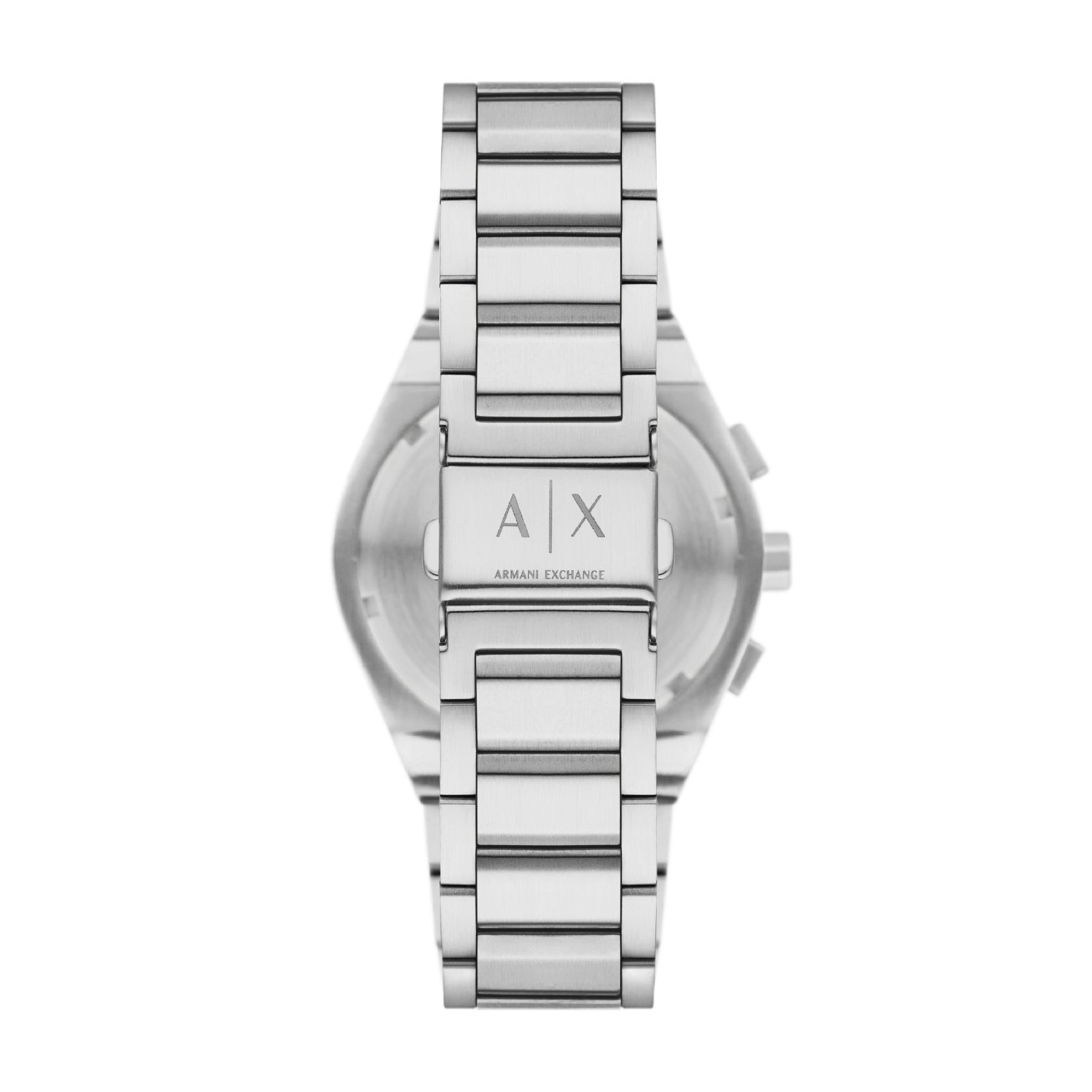 Orologio solo tempo Armani Exchange acciaio quadrante nero MISURA UNICA