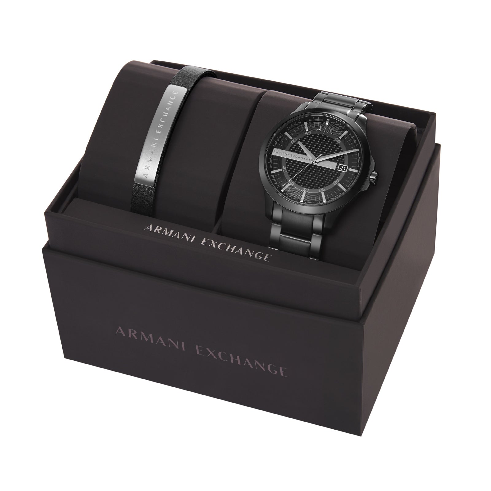 Orologio al quarzo Armani Exchange in acciaio di colore nero AR.AX7101