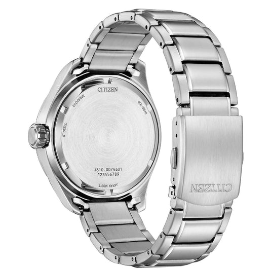 Orologio solo tempo uomo Citizen Outdoor in acciaio con quadrante blu 42,5mm AW1830-88L-2