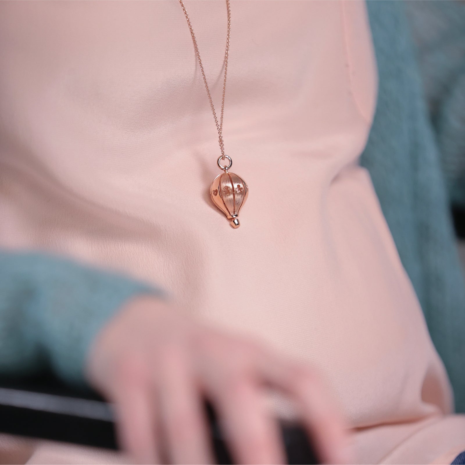 Collana leBebé I Suonamore da donna in argento rosé BE.SNM054