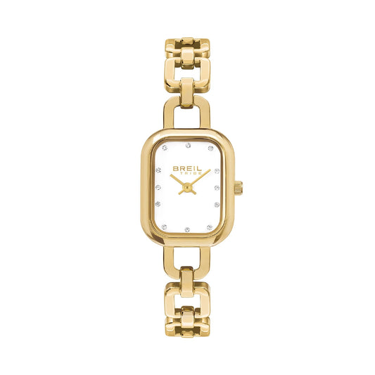 Orologio Breil Tribe Bon Ton in acciaio dorato con cristalli MISURA UNICA