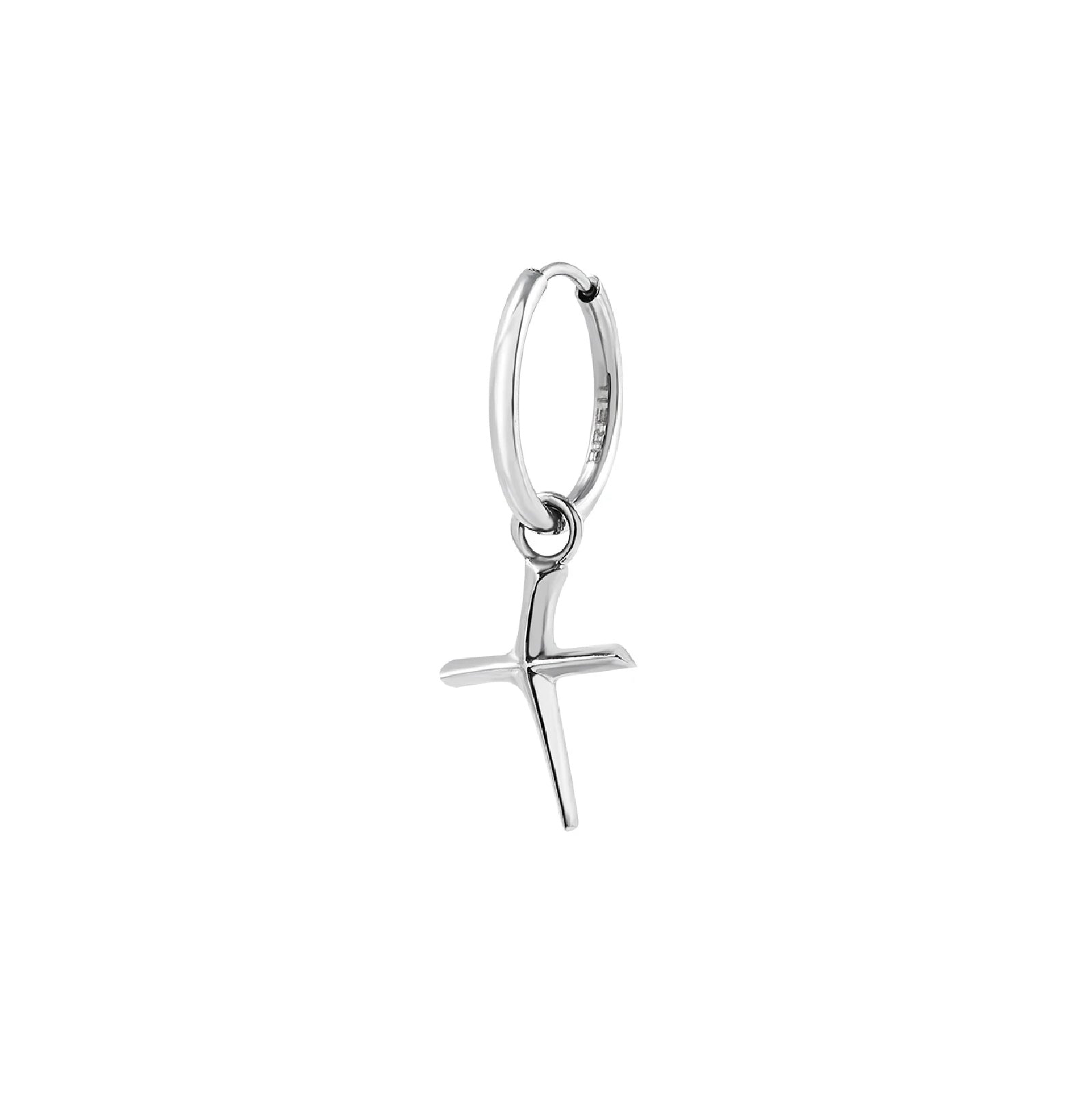 Orecchino singolo in argento CROCE PATTÉE – Reytel USA Orecchino singolo in argento CROCE PATTÉE – Reytel USA