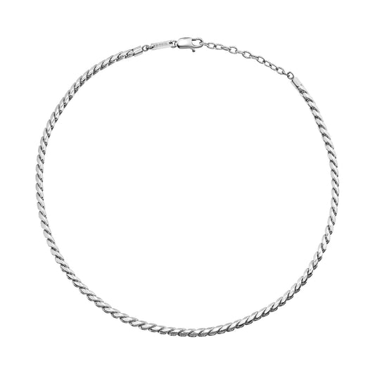Collana girocollo Breil Newton in acciaio lucido da uomo MISURA UNICA