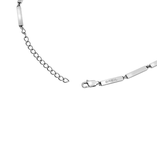 Bracciale Breil Edge Of Light in acciaio maglie rettangolari Regolabile 17-22 cm