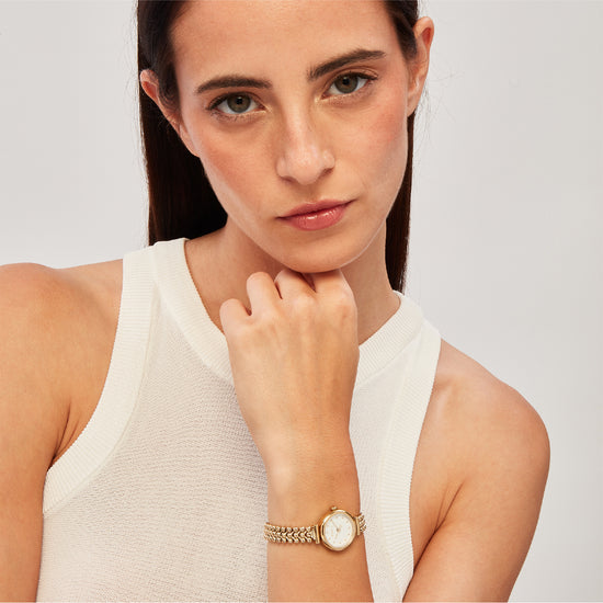 Orologio Solo Tempo da donna Breil in acciaio color oro BT.TW2083