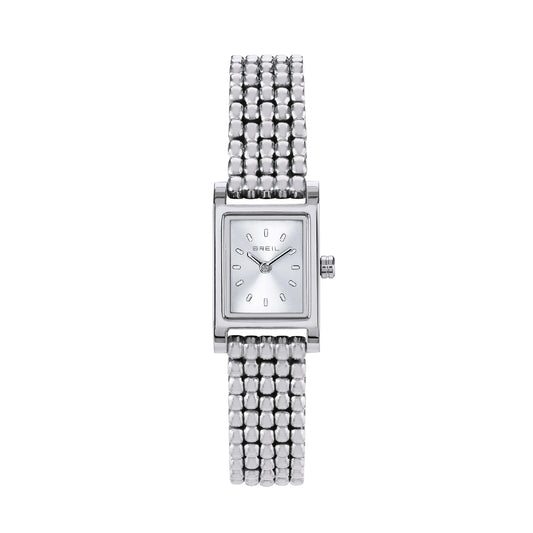 Orologio solo tempo donna Breil acciaio con maglie a sfere MISURA UNICA