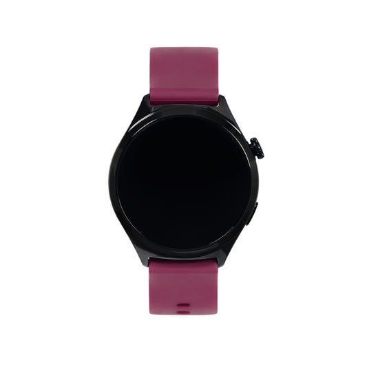 Smartwatch Breil doppio cinturino silicone viola e acciaio MISURA UNICA