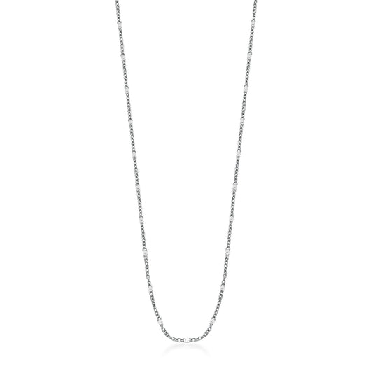 Collana girocollo Brosway Essential in acciaio 316L argento MISURA UNICA