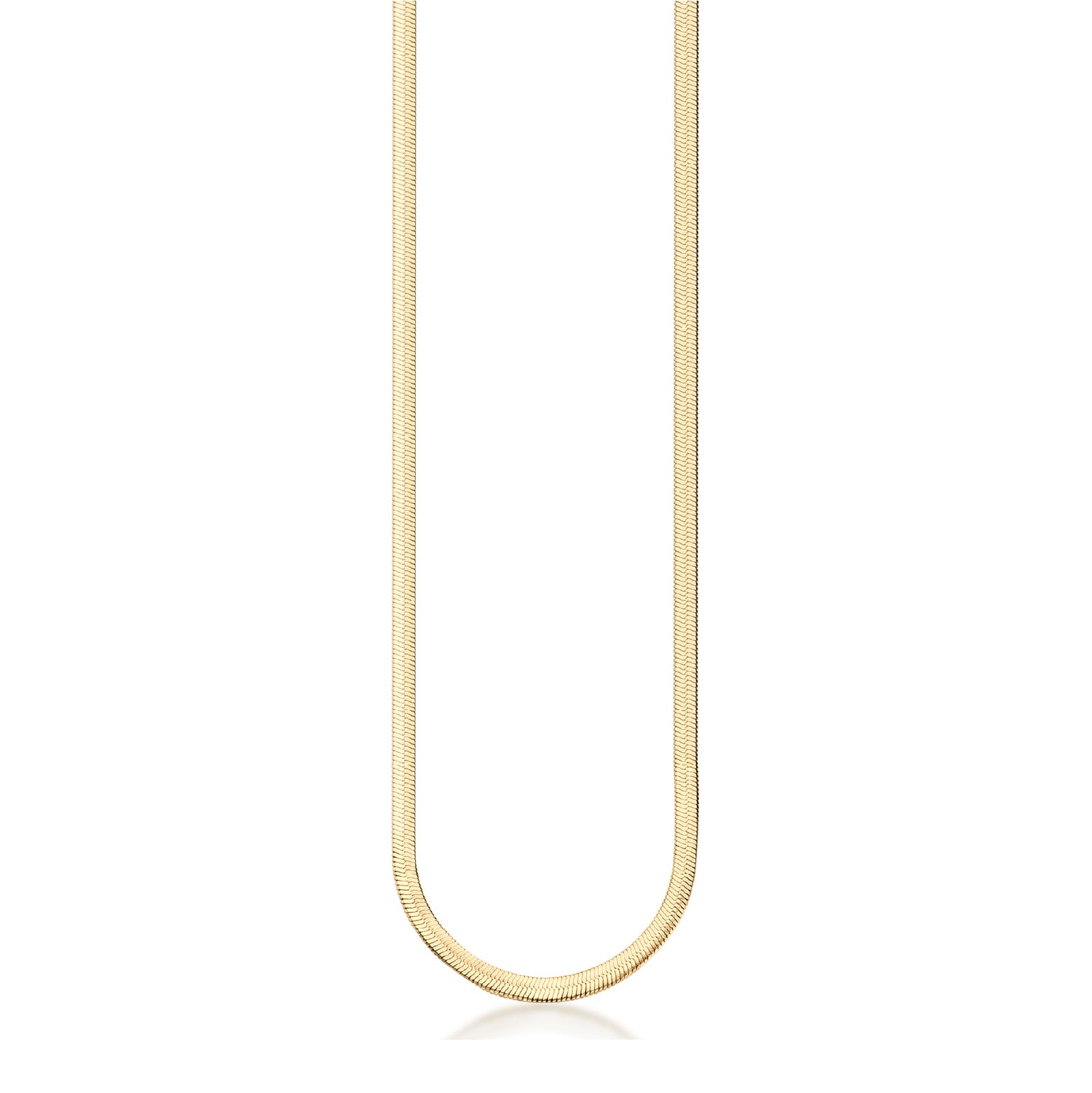 Collana catena snake lunga Brosway Essential acciaio dorato MISURA UNICA