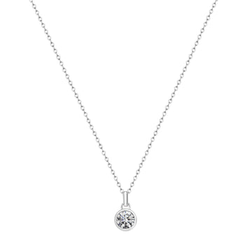 Collana punto luce da donna Brosway in acciaio con cristallo MISURA UNICA