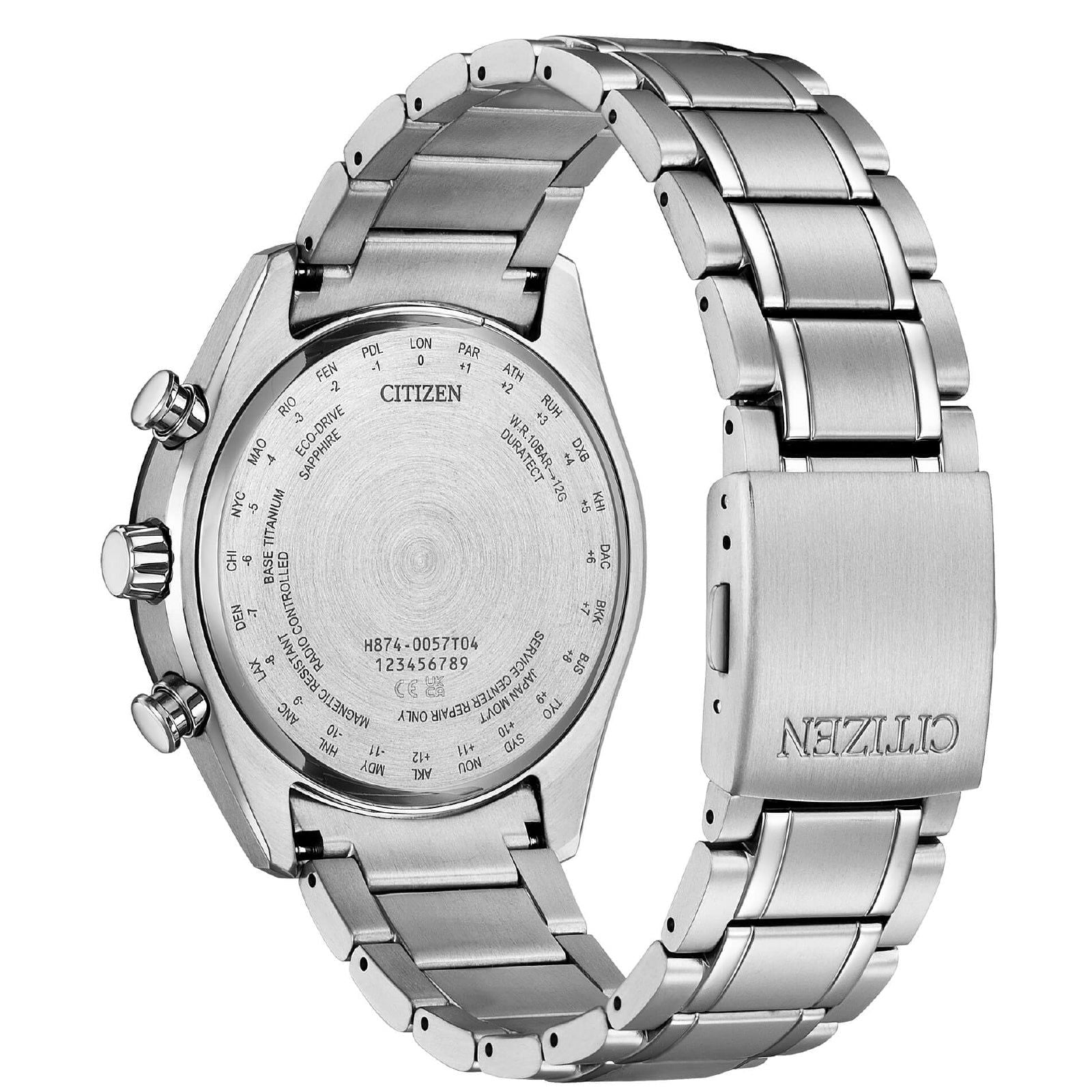 Orologio radiocontrollato Citizen Moonphase Radiocontrolled da uomo BY1018-80X-2