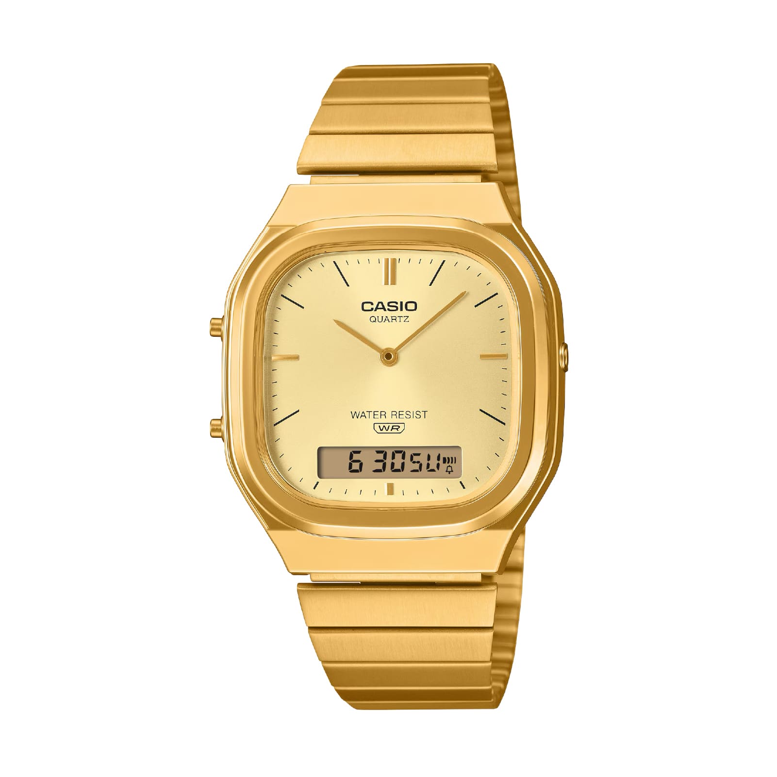 Casio A1000MGA-5EF - Orologio Digitale Donna Vintage Con Cinturino In Acciaio Inossidabile