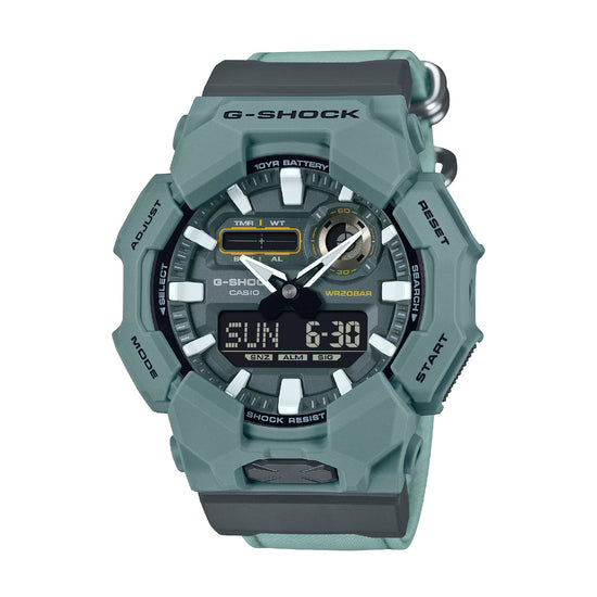 Orologio digitale Casio G-Shock in resina di colore azzurro MISURA UNICA