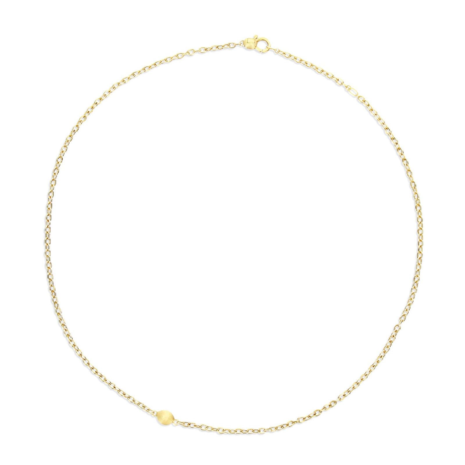 Collana girocollo donna Nanis Boules in oro giallo con boules passante CN1-609-1