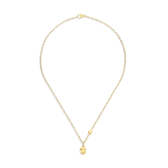 Collana girocollo donna Nanis Boules in oro giallo con boules passante CN1-609