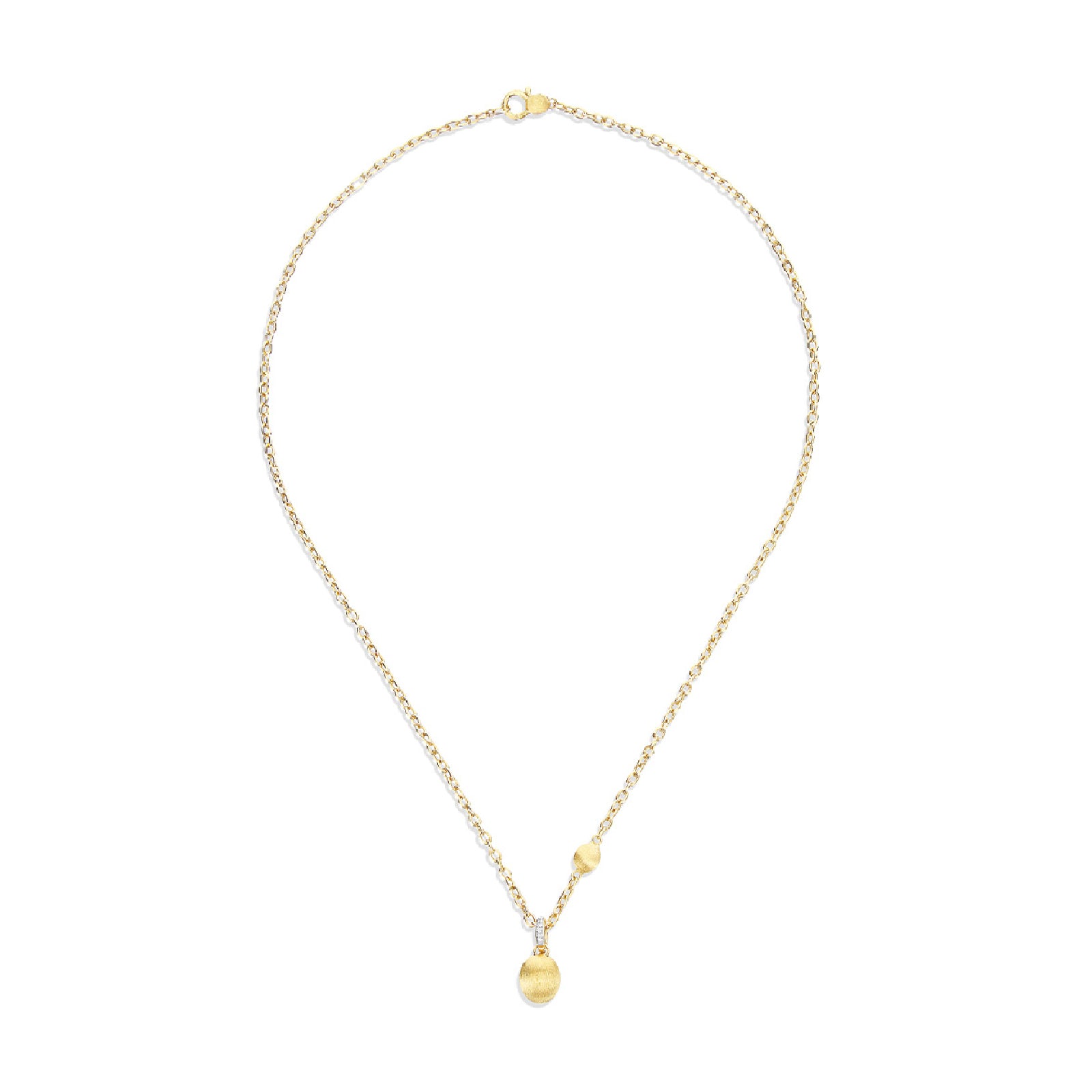 Collana girocollo donna Nanis Boules in oro giallo con boules passante CN1-609