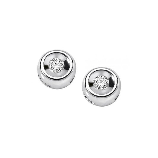 Orecchini da donna Comete in oro 18kt diamanti 0,12ct G SI MISURA UNICA