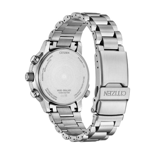 Orologio radiocontrollato Citizen con quadrante blu da uomo MISURA UNICA