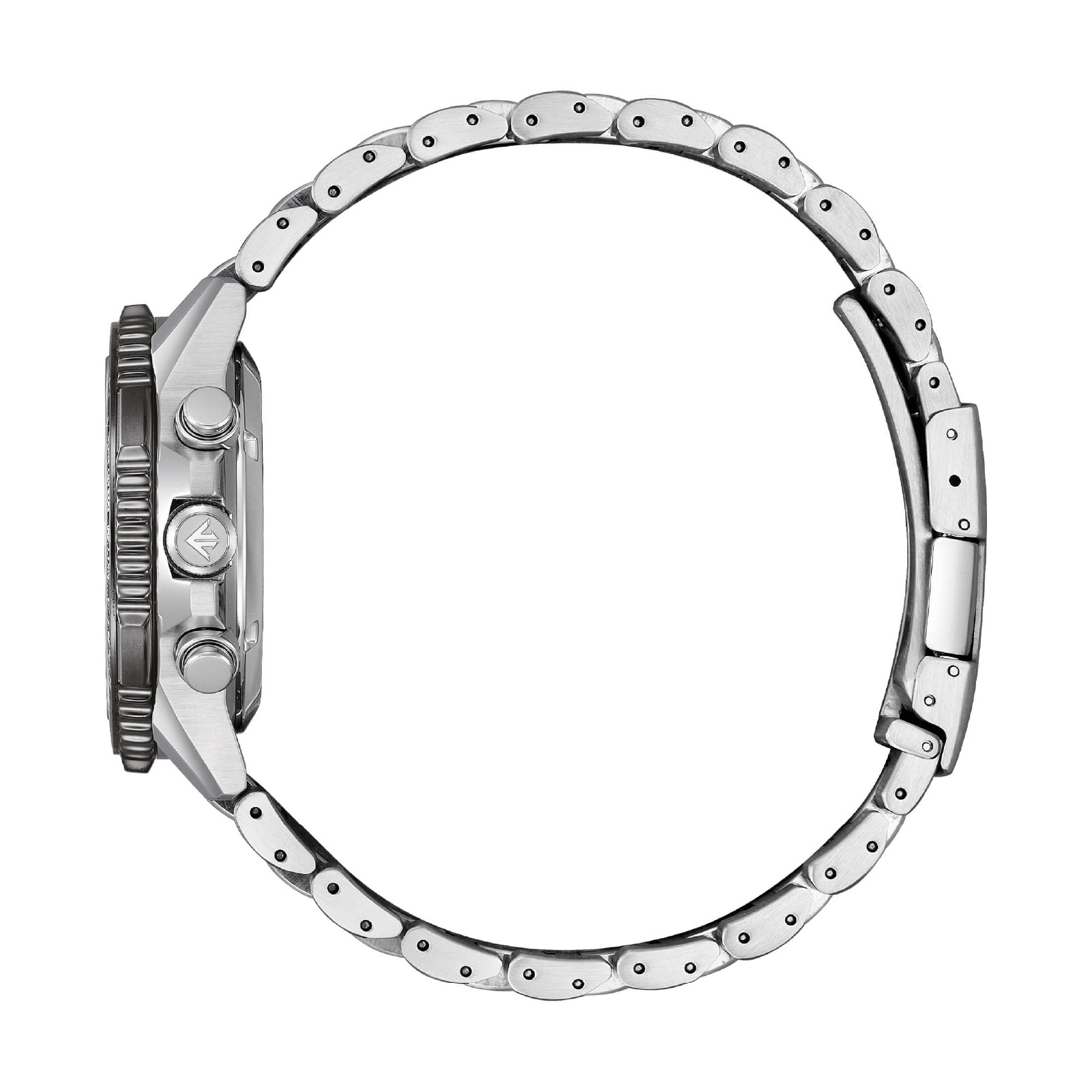 Orologio cronografo Citizen in acciaio con quadrante verde MISURA UNICA