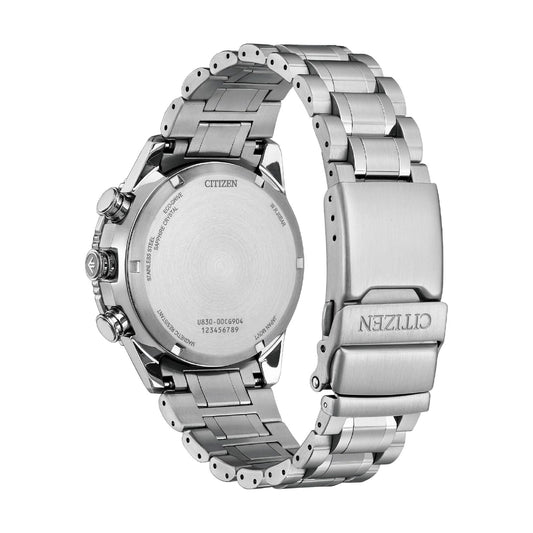 Orologio multifunzione Citizen con quadrante blu da uomo MISURA UNICA