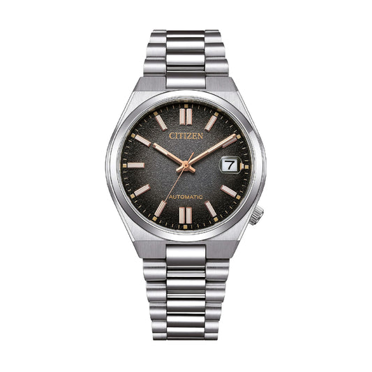 Orologio solo tempo Citizen Tsuyosa con quadrante nero MISURA UNICA