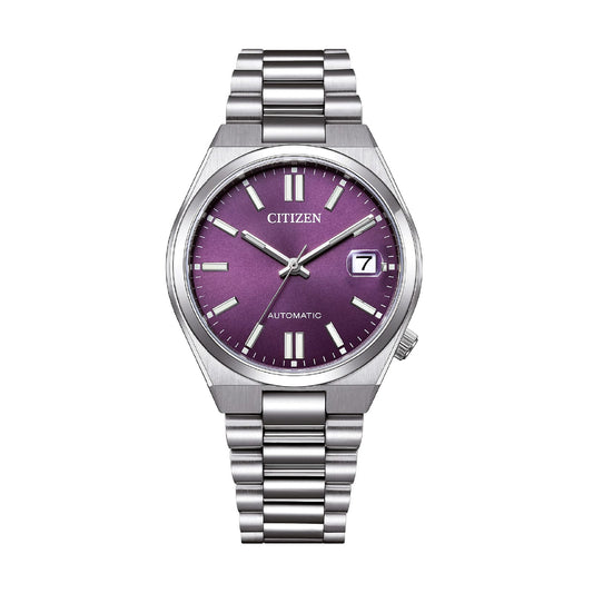 Orologio solo tempo Citizen con quadrante viola da uomo MISURA UNICA