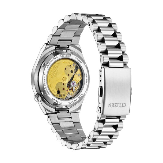 Orologio Citizen Tsuyosa in acciaio con quadrante rosa MISURA UNICA