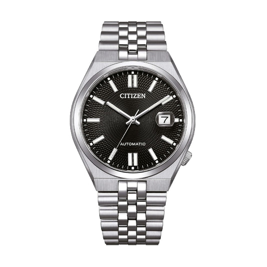 Orologio solo tempo Citizen con quadrante nero da uomo MISURA UNICA